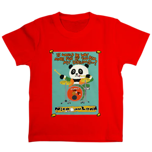 Panda Lee Powell   Regular Fit T-Shirt