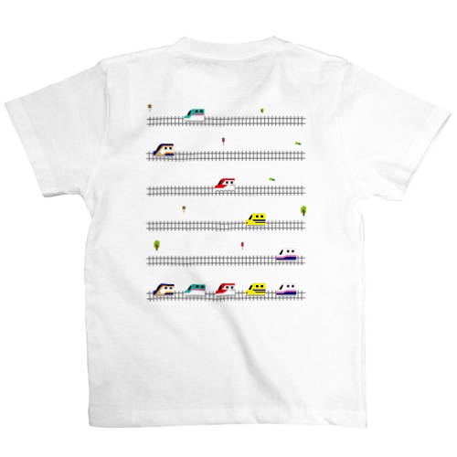 線路はつづくよ Regular Fit T-Shirt