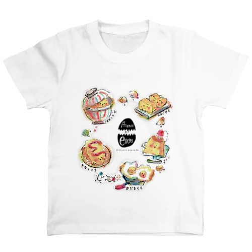 Friends of eggs スタンダードTシャツ