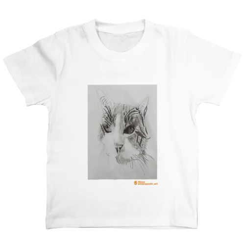 未来を見た猫 スタンダードTシャツ