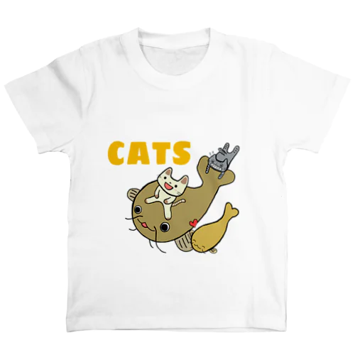 CATたち Regular Fit T-Shirt