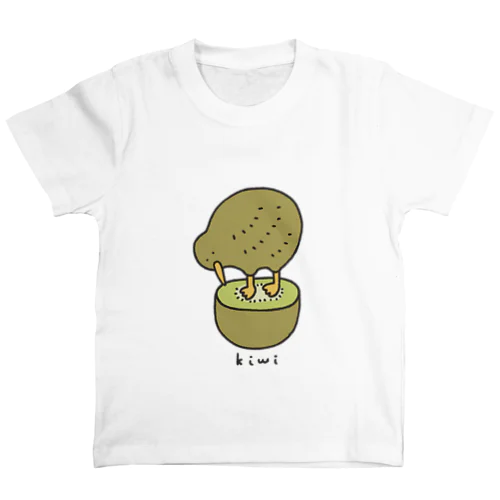 食べてるキーウィさん ｡ｏＯ スタンダードTシャツ