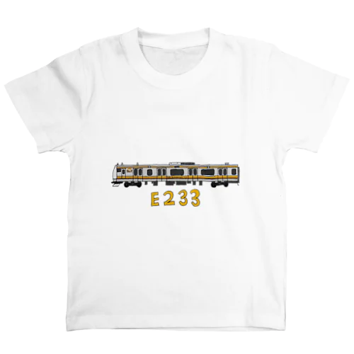 南武線 E233系 横 Regular Fit T-Shirt