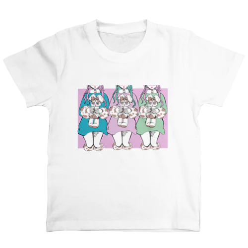 捕まったぬいぐるみちゃん スタンダードTシャツ