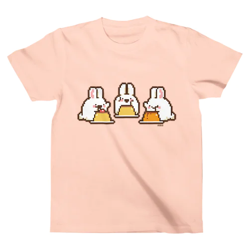 ドコドコやわらかプリン スタンダードTシャツ