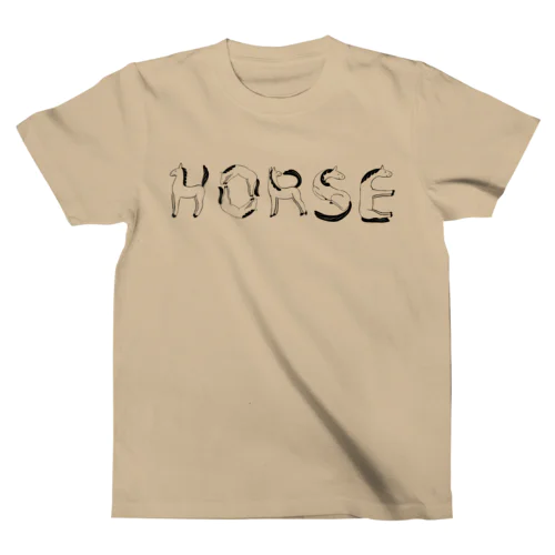 HORSE Regular Fit T-Shirt