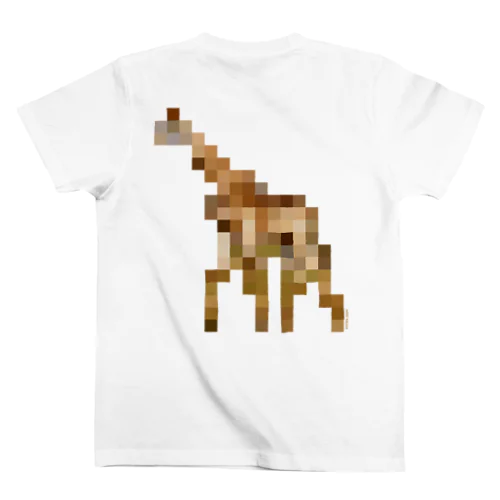 PIXEL_ANIMAL_01(GIRAFFE) スタンダードTシャツ