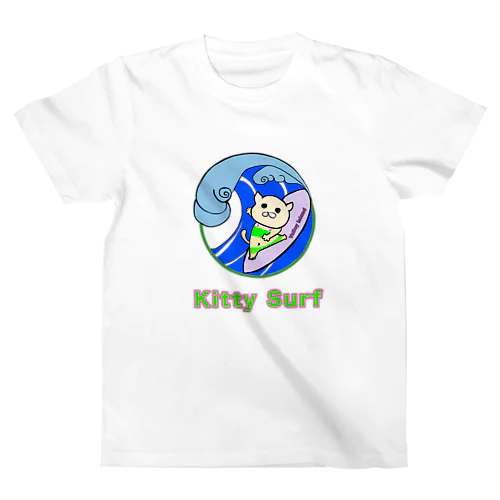 Kitty surf スタンダードTシャツ