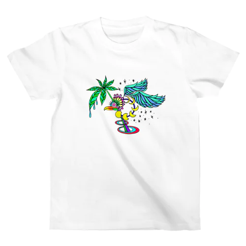 Stargazer Chill bird スタンダードTシャツ