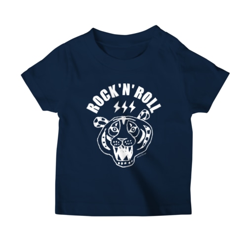 ROCK 'N' ROLL TIGER タイガー／トラ／虎 Regular Fit T-Shirt