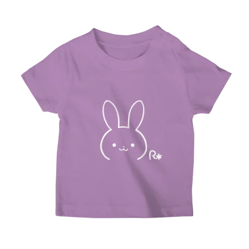 white line rabbit スタンダードTシャツ