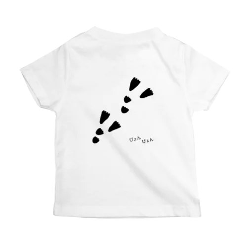 あしあとペタペタ Regular Fit T-Shirt