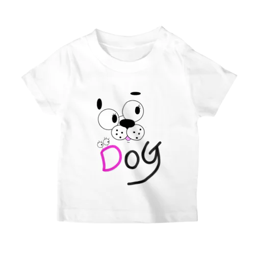 メガネ犬 スタンダードTシャツ