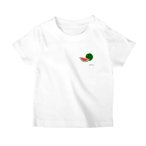 スイカTシャツNo.3 티셔츠