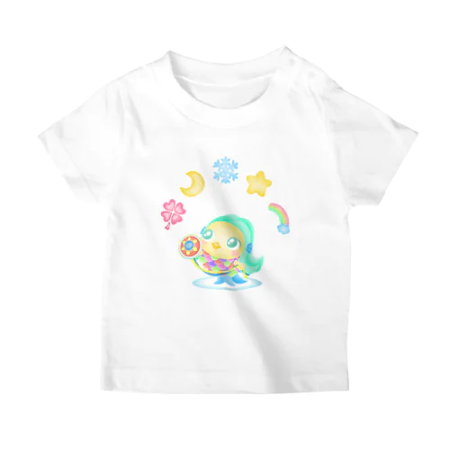 アマビエ×花月雪星宙 スタンダードTシャツ