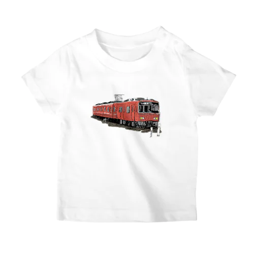 名古屋の赤い電車 スタンダードTシャツ