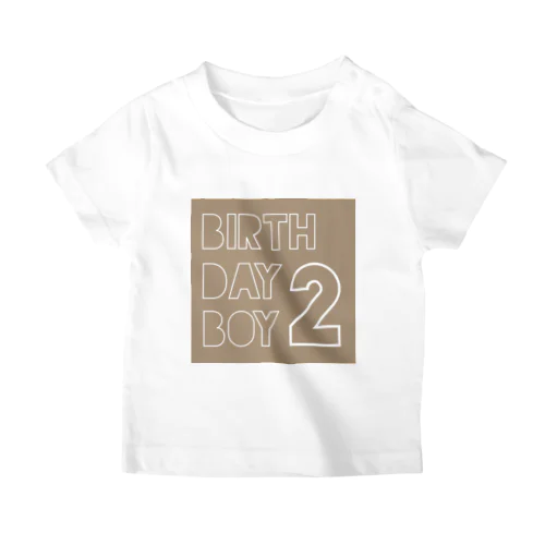 バースデーＴシャツ２歳男の子用 Regular Fit T-Shirt