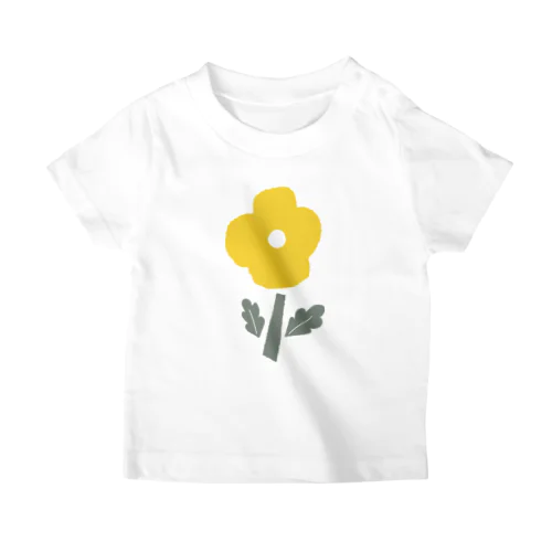 黄色いお花（一輪） Regular Fit T-Shirt