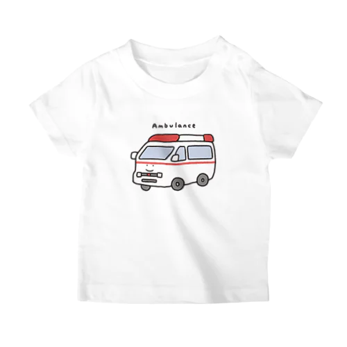 救急車さん（こども） スタンダードTシャツ