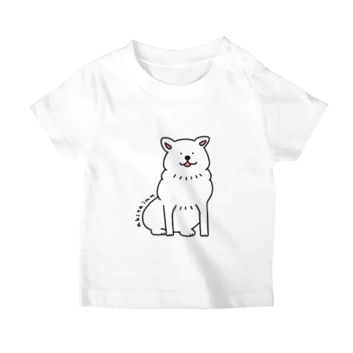 秋田犬さん ｡ｏＯ スタンダードTシャツ