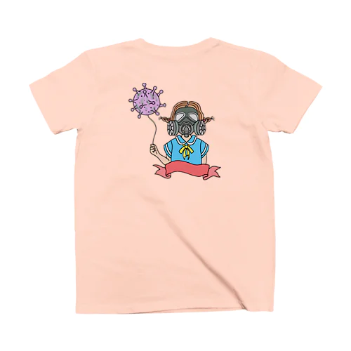 Masked Girl スタンダードTシャツ