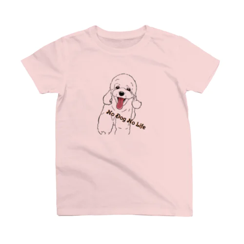 No Dog No Life スタンダードTシャツ