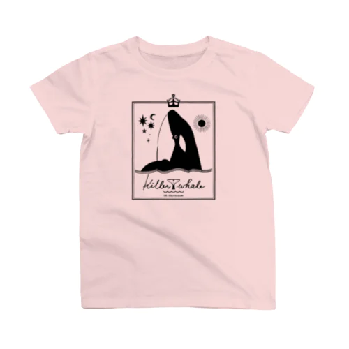 【フロントプリント】海の王者 Killer whale Regular Fit T-Shirt