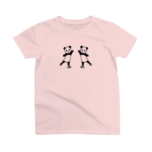 双子のパンダ Regular Fit T-Shirt