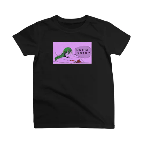 鬼のオンナノコ(カラー) スタンダードTシャツ