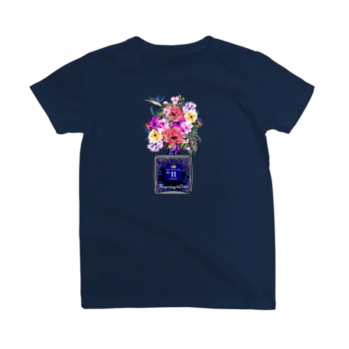 アンドアイデザイン　数秘＆カラー🄬オマージュボトルNo11&INDIGO スタンダードTシャツ