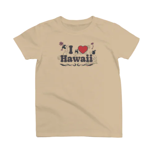 シナカル #I♡Hawaii スタンダードTシャツ