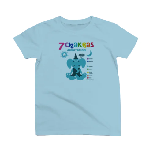 7つのチャクラ by foxycolors Regular Fit T-Shirt