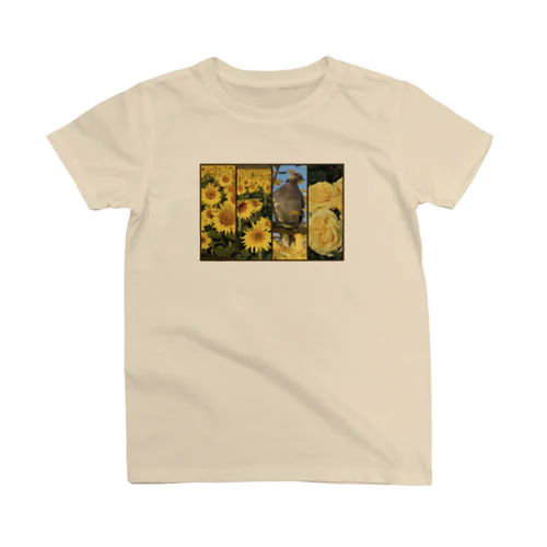Flower＊Yellow Regular Fit T-Shirt
