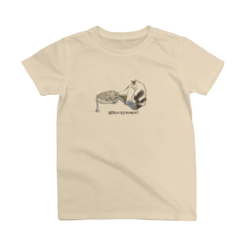猫×ホルン スタンダードTシャツ