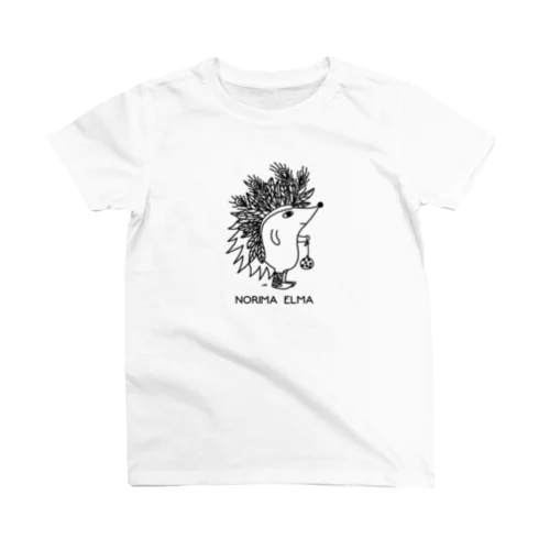 羽飾りのハリーくん・黒線 スタンダードTシャツ