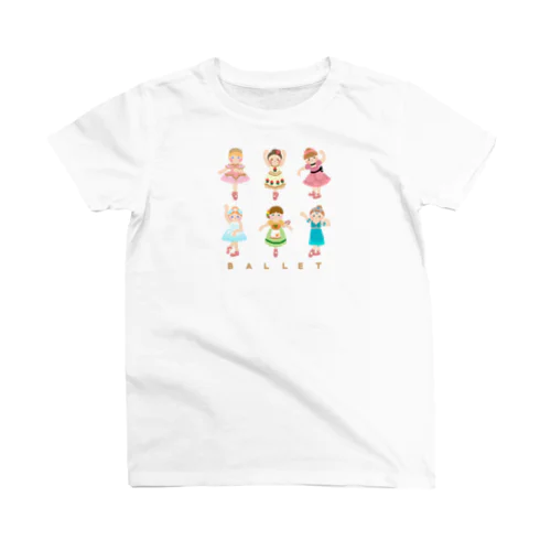 6人のバレリーナ その3 スタンダードTシャツ