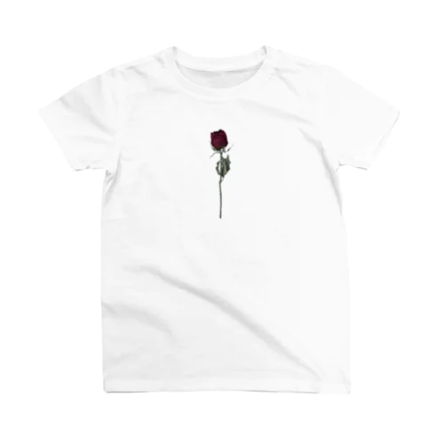 Red dry flower Regular Fit T-Shirt