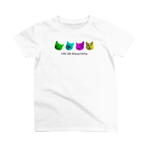 cats are really funny スタンダードTシャツ