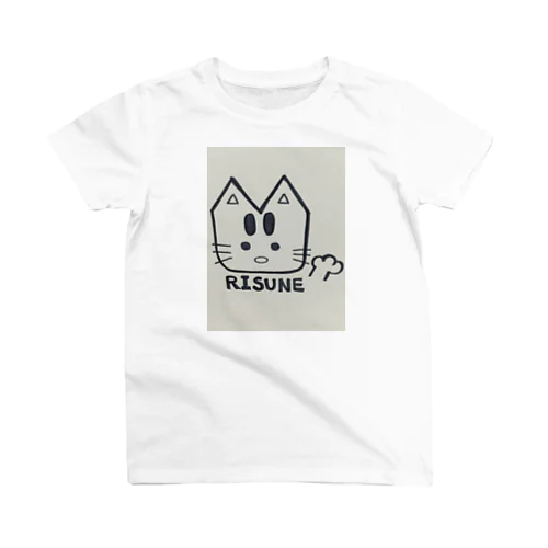 リスネコ Regular Fit T-Shirt