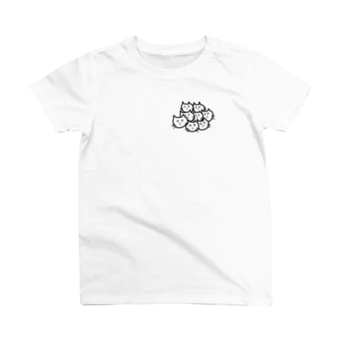 ネコの群れ Regular Fit T-Shirt