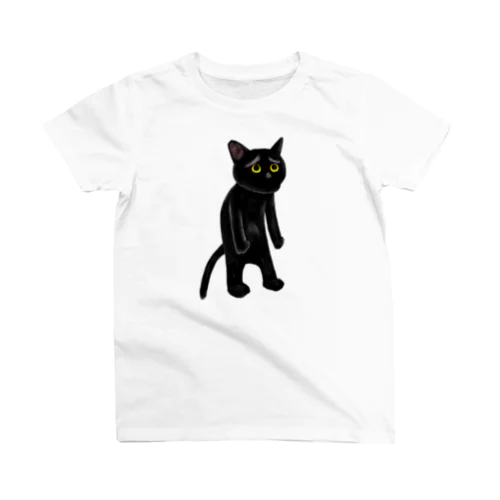 くろねこぴぴぴ Regular Fit T-Shirt