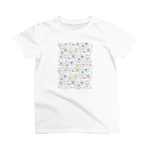 みっちりマルチーズ スタンダードTシャツ