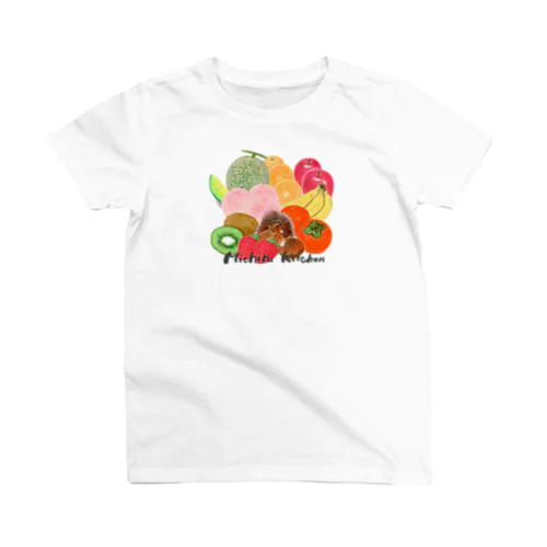 果物屋さんロゴ入り Regular Fit T-Shirt