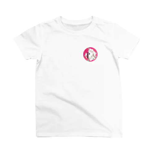 バラに囲まれたラブくん スタンダードTシャツ