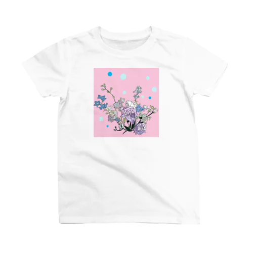 ポー テーマ 花 スタンダードTシャツ