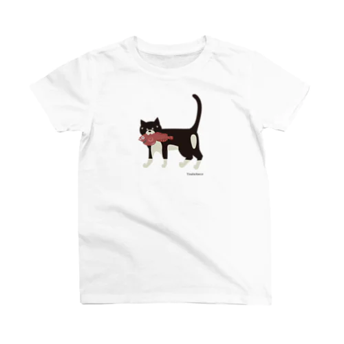 どんこねこ　しろくろ　だい スタンダードTシャツ