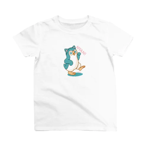 ペンギンにゃん Tシャツ Regular Fit T-Shirt