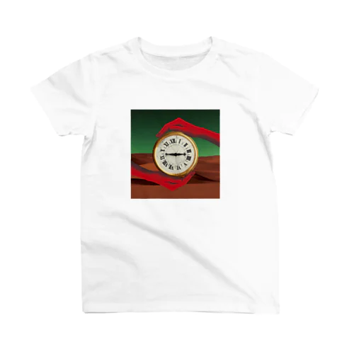 Clock in the Desert Regular Fit T-Shirt