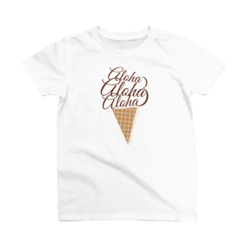 チョコレートジェラート aloha 086 Regular Fit T-Shirt