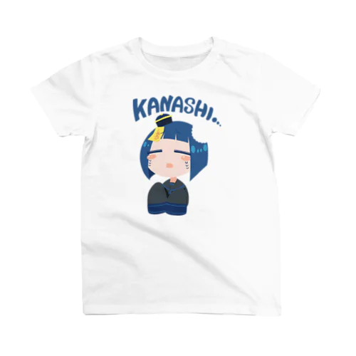 冷水ちゃんのKANASHI柄 Regular Fit T-Shirt